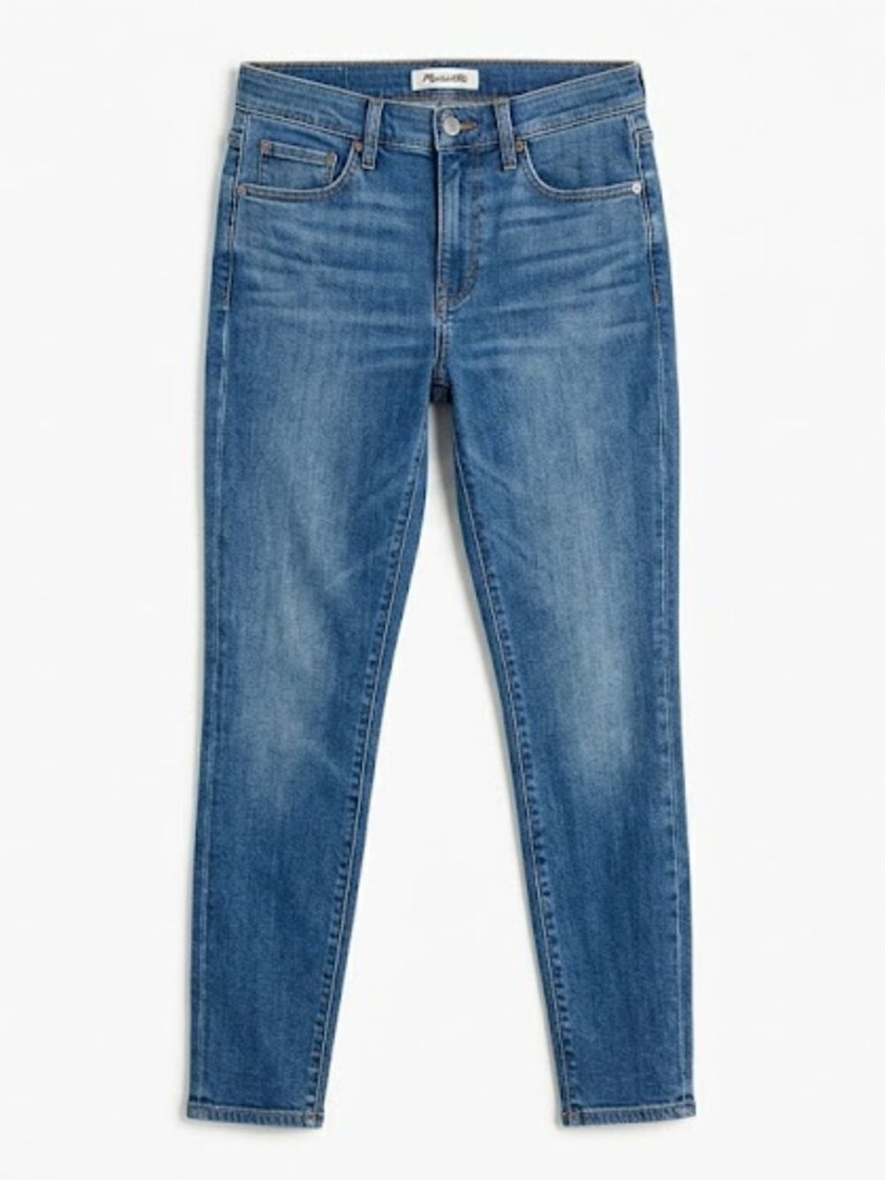 Madewell 10" High-Rise Cropped Skinny Jeans - Size 25